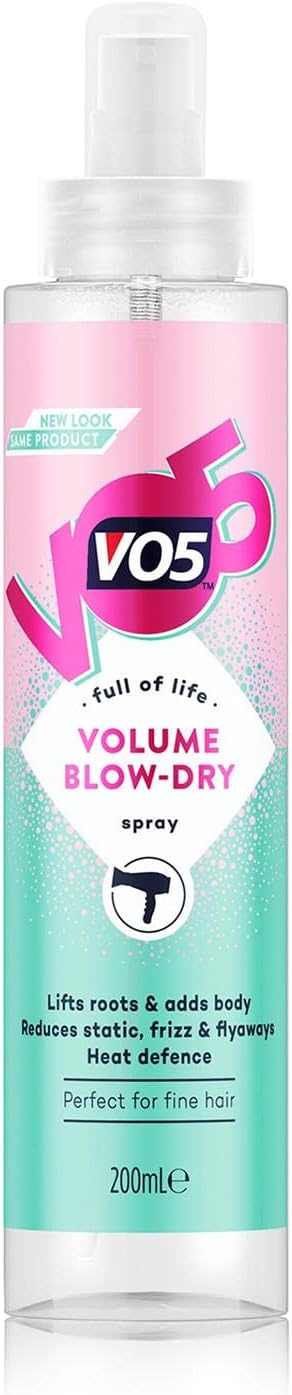 VO5 Volume Blow Dry Spray 200ml - Afro Hair Boutique