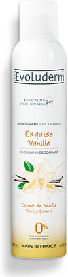 Evoluderm Exquise Vanille Cocooning Deodorant Spray 200ml