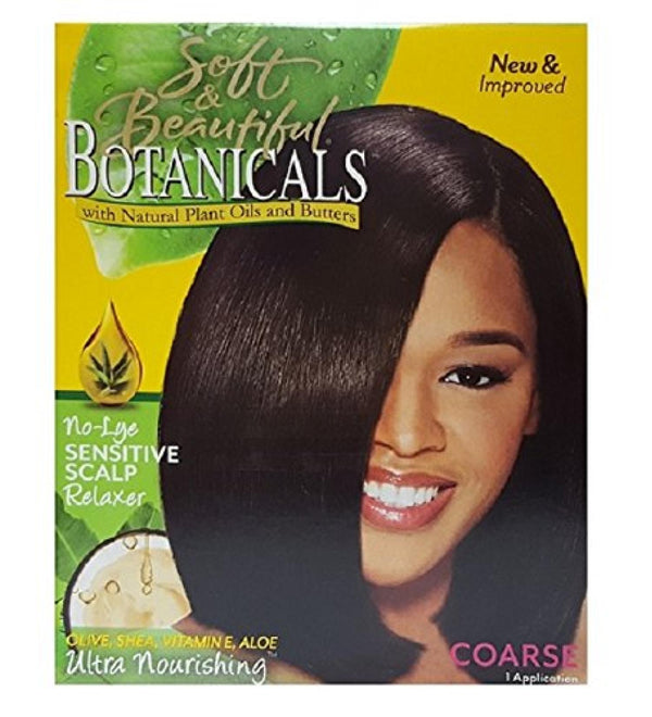 Soft And Beautiful Botanicals No Lye Sensitive Scalp Relaxer - Afro Hair Boutique