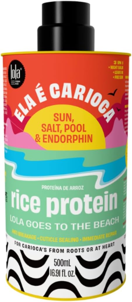 Lola Cosmetic Ela E Carioca 3In1 Rice Protein Damage Control Hair Treatment 500ml