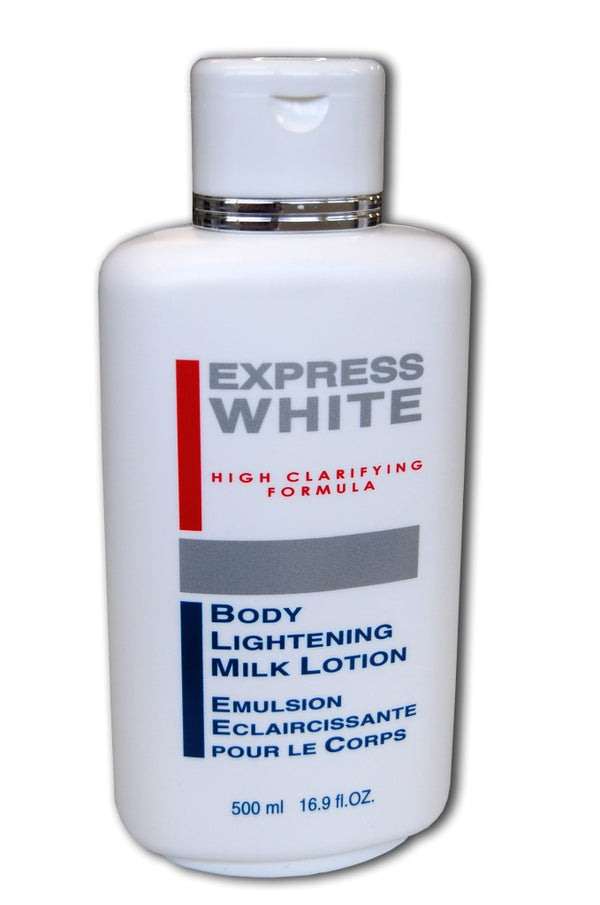 Express White White Express Body Lightening Milk Lotion 500ml - Afro Hair Boutique