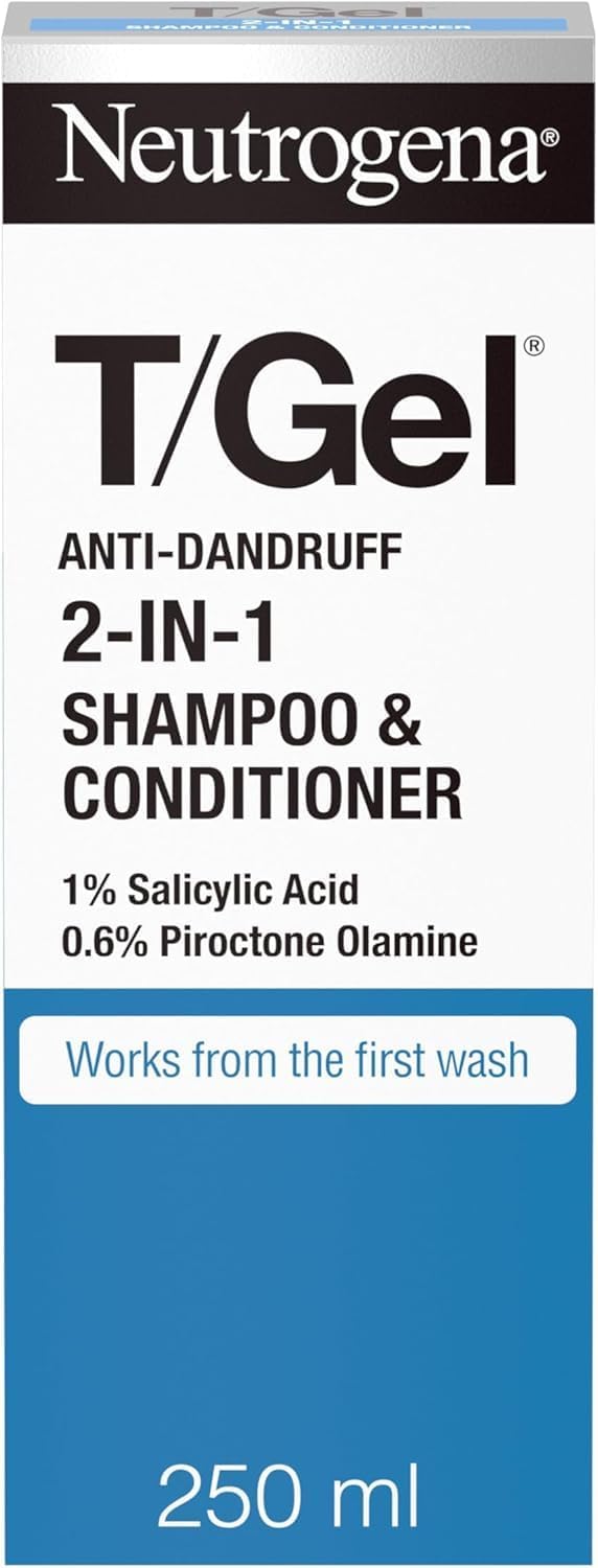 Neutrogena T Gel Melon Jasmine Anti Dandruff Shampoo Conditioner 250ml