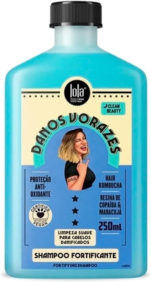 Lola Cosmetics Danos Vorazes Fortifying Shampoo 250ml - Afro Hair Boutique