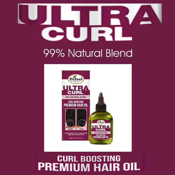 Difeel Ultra Curl Boosting Premium Hair Oil 75ml / 240ml