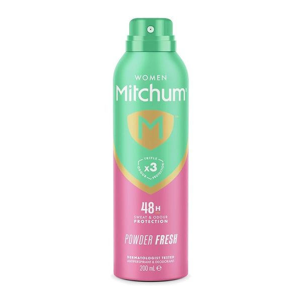 Revlon Mitchum Triple Odor Defense Deodorant Powder Fresh 200ml