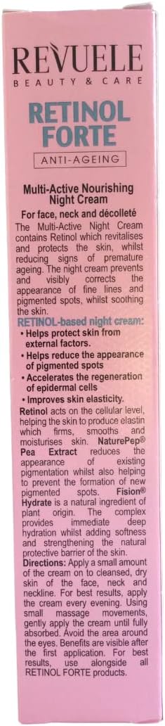 Revuele Retinol Forte Anti Ageing Nourishing Night Cream 50ml