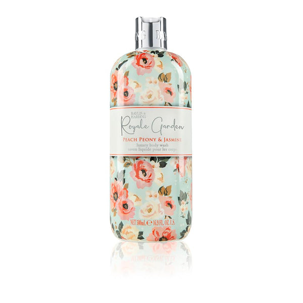 Baylis And Harding Royale Garden Peach Peony And Jasmine Luxury Body Wash 500ml - Afro Hair Boutique