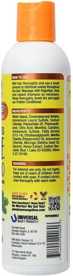 Jamaican Mango And Lime Jamaican Tingle Shampoo 236ml / 473ml - Afro Hair Boutique