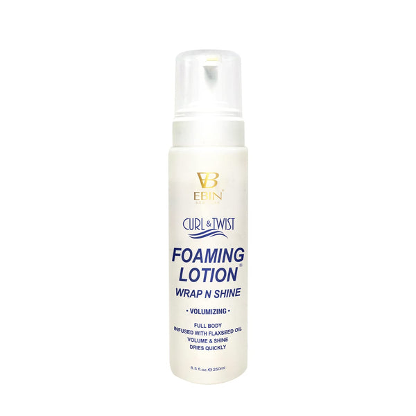 EBIN NewYork Curl And Twist Foaming Lotion Wrap And Shine Volumizing 250ml