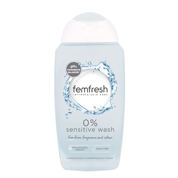 Fem Fresh Zero Percent Sensitive Intimate Wash 250ml - Afro Hair Boutique