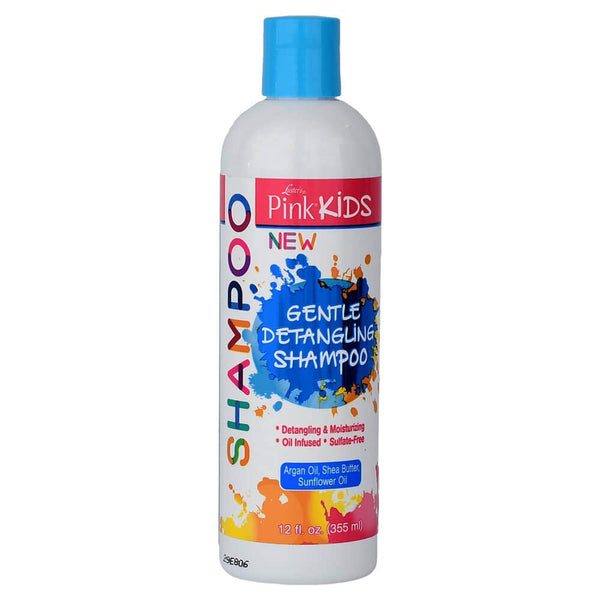 Lusters Products Pink Kids Gentle Detangling Shampoo 355ml - Afro Hair Boutique