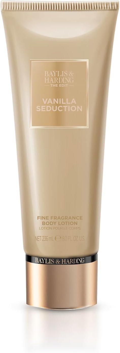 Baylis And Harding Vanilla And Seduction Fine Fragrance Body Lotion 236ml - Afro Hair Boutique