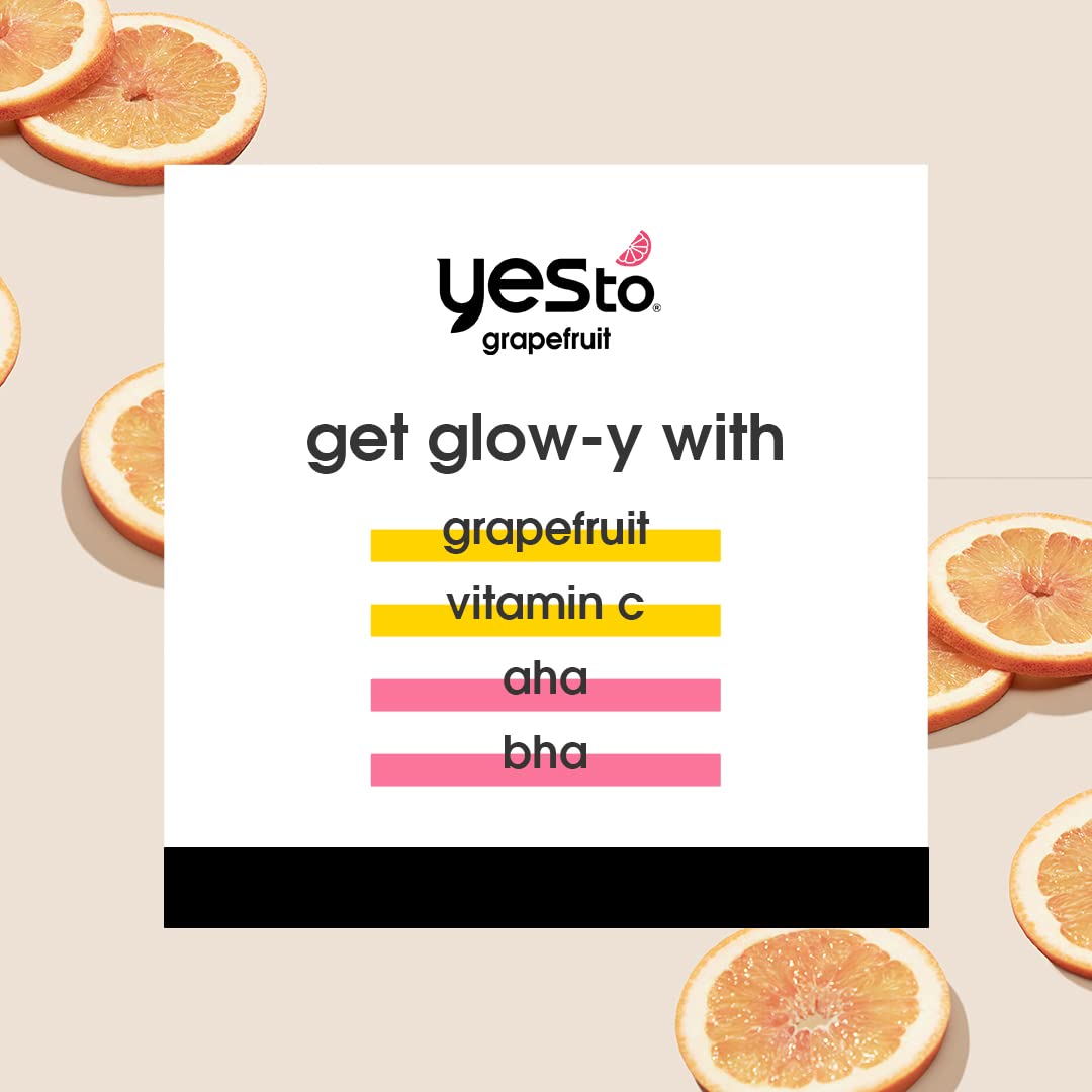 Yes To Grapefruit Glow Boosting Exfoliating Acid Pads