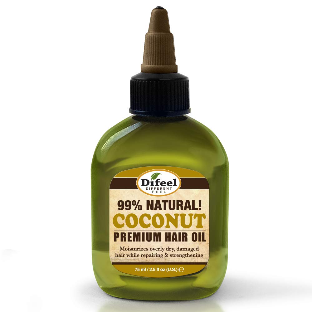 Difeel Coconut Oil Premium Natural Hair Oil 230ml - Afro Hair Boutique