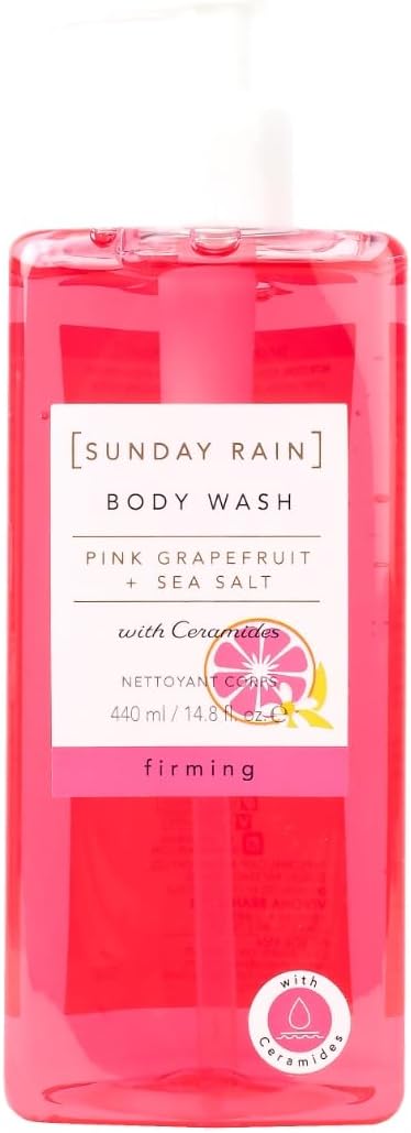 Sunday Rain Pink Grapefruit And Sea Salt Body Wash 440ml / 640ml
