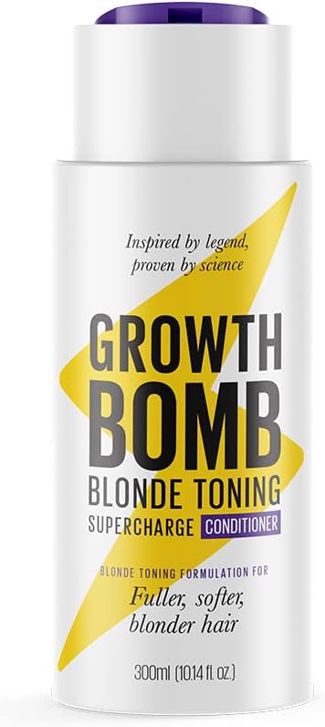 Growth Bomb Blonde Toning Supercharge Conditioner 300ml