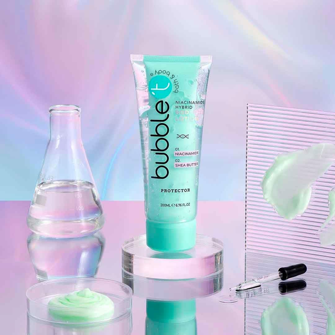 Bubble T Cosmetics Niacinamide Hybrid Body Lotion 200ml