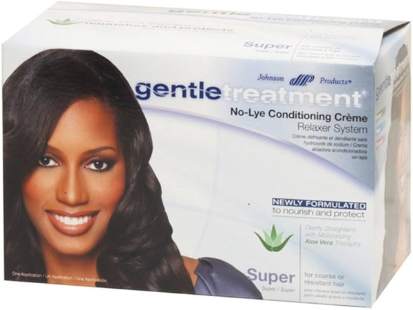 Johnson Products Gentle Treatment No Lye Conditioning Creme Relaxer - Afro Hair Boutique