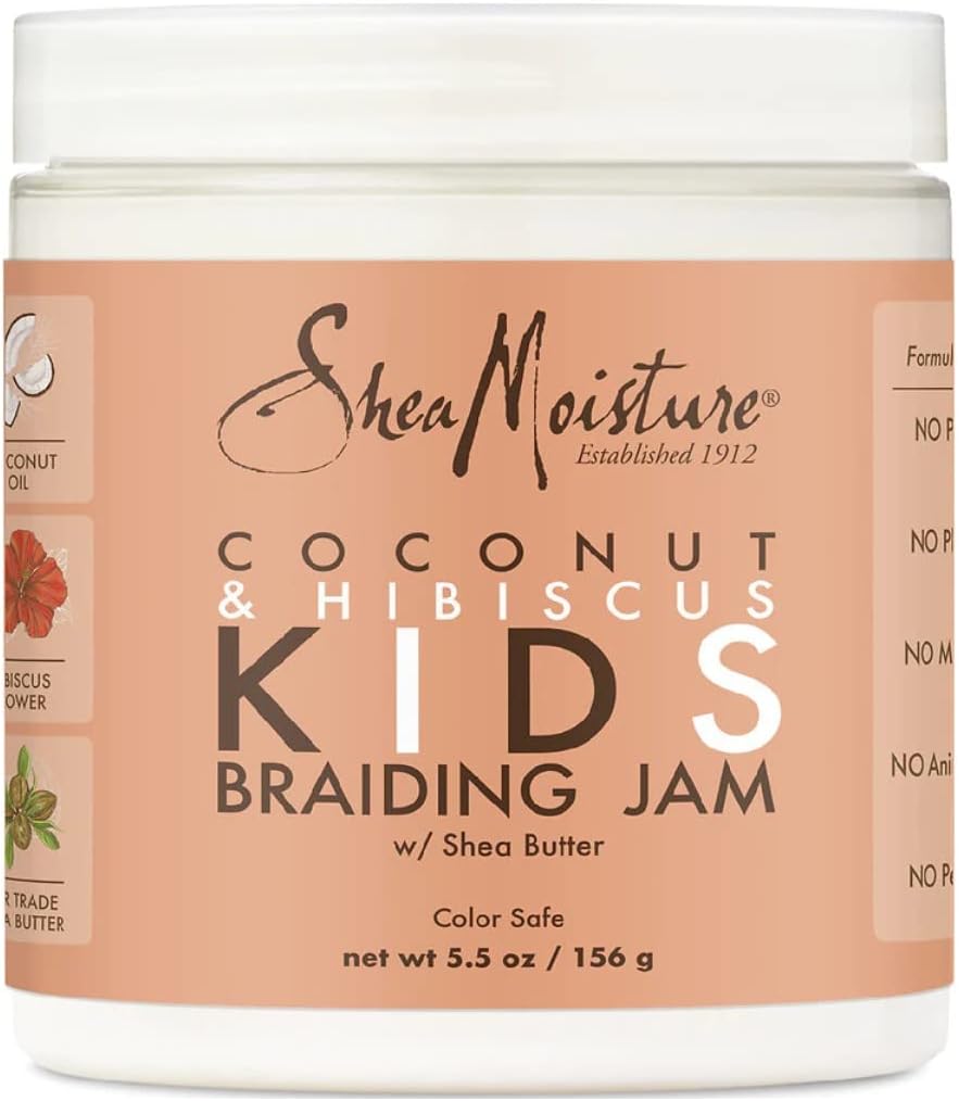 Shea Moisture Coconut And Hibiscus Kids Braiding Jam 156g