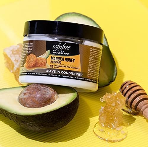 Sof N Free Manuka Honey And Avocado Leave In Conditioner 325ml - Afro Hair Boutique