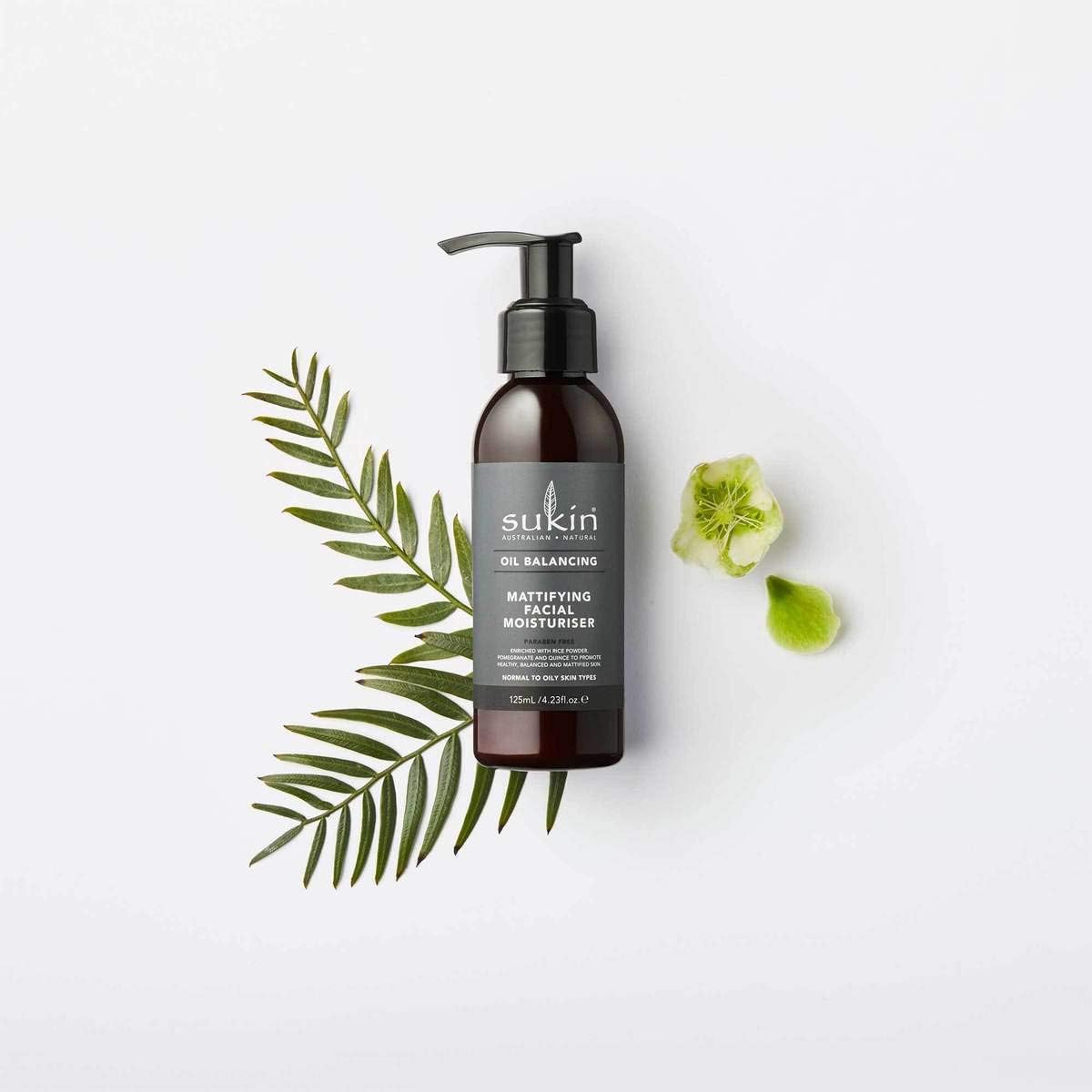 Sukin Australian Natural Skincare Oil Balancing Mattifying Facial Moisturiser 125ml