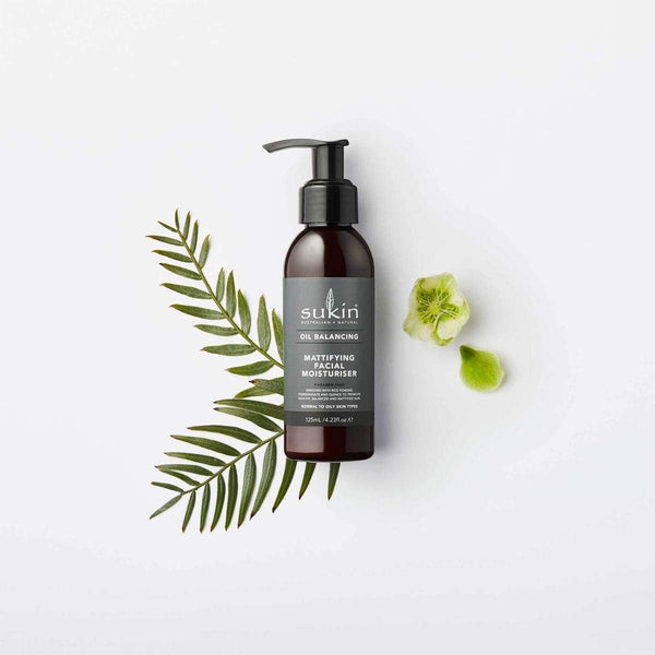 Sukin Australian Natural Skincare Oil Balancing Mattifying Facial Moisturiser 125ml