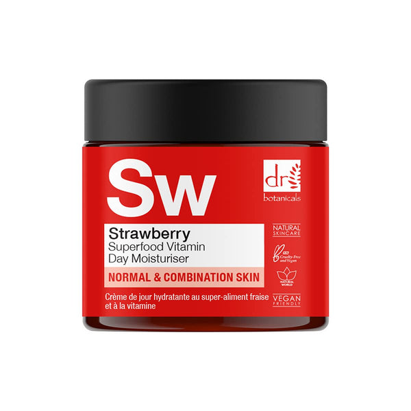 Dr Botanicals SW Strawberry Superfood Vitamin Day Moisturiser 60ml