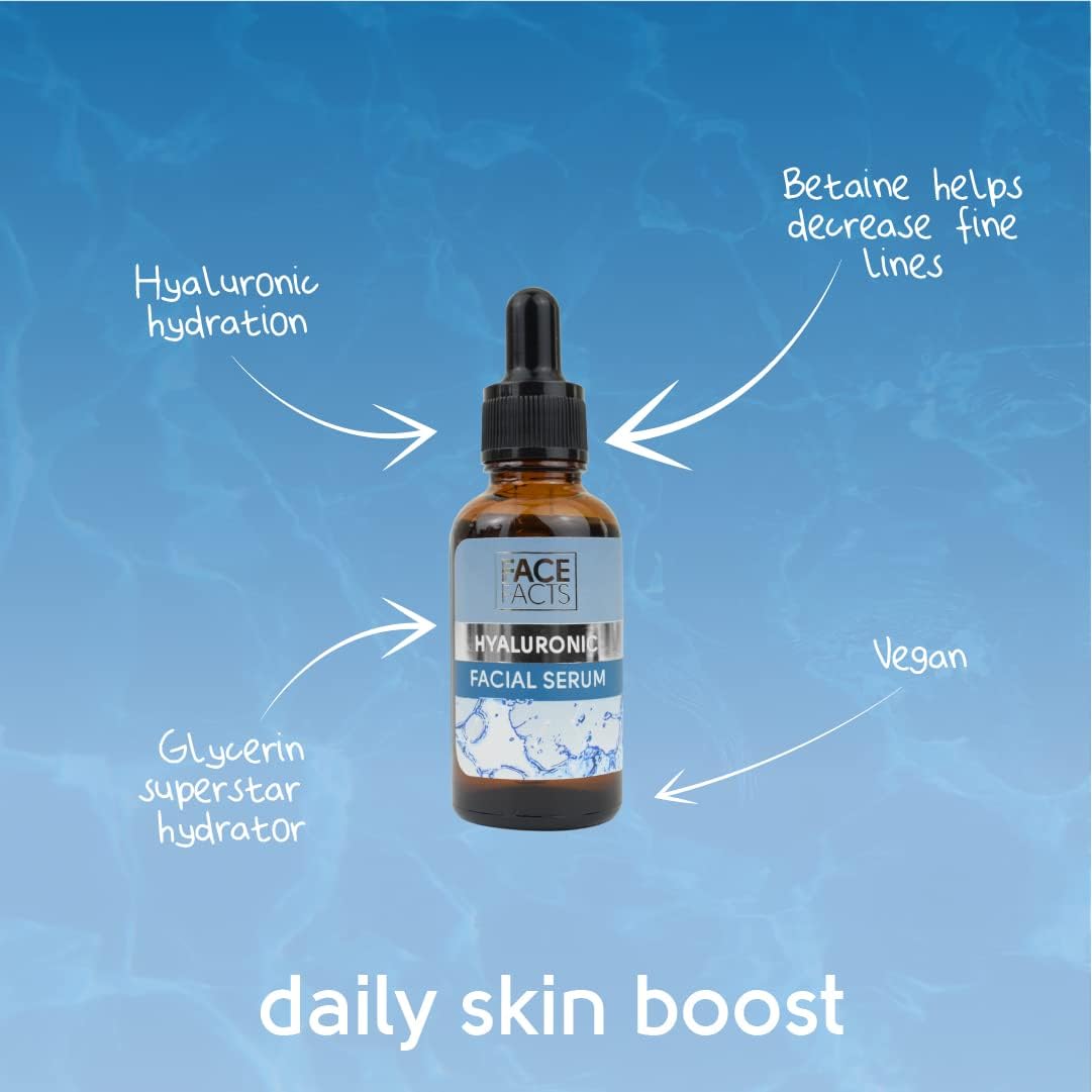 Face Facts Hyaluronic Face Serum 30ml