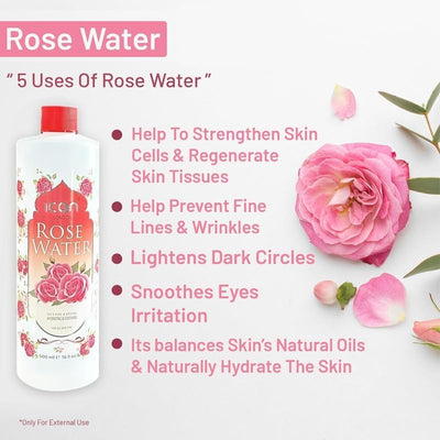 Ican London Rose Water 500ml