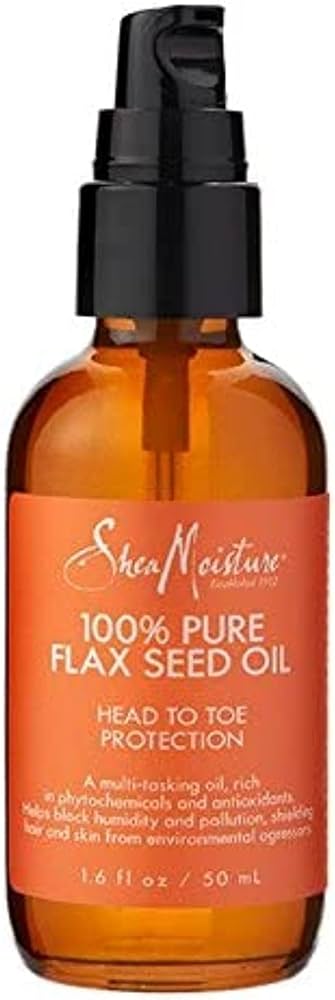 Shea Moisture 100% Pure Flax Seed Oil Head To Toe Protection 47ml
