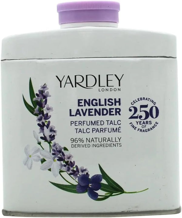 Yardley English Lavender Perfumed Body Powder 50g - Afro Hair Boutique