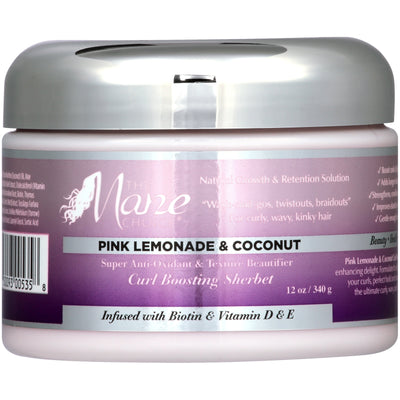 The Mane Choice Pink Lemonade And Coconut Curl Boosting Sherbet 340g
