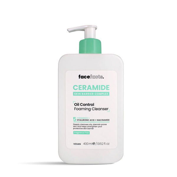 Face Facts 5 Ceramide Oil Control Foaming Cleanser 200ml - Afro Hair Boutique