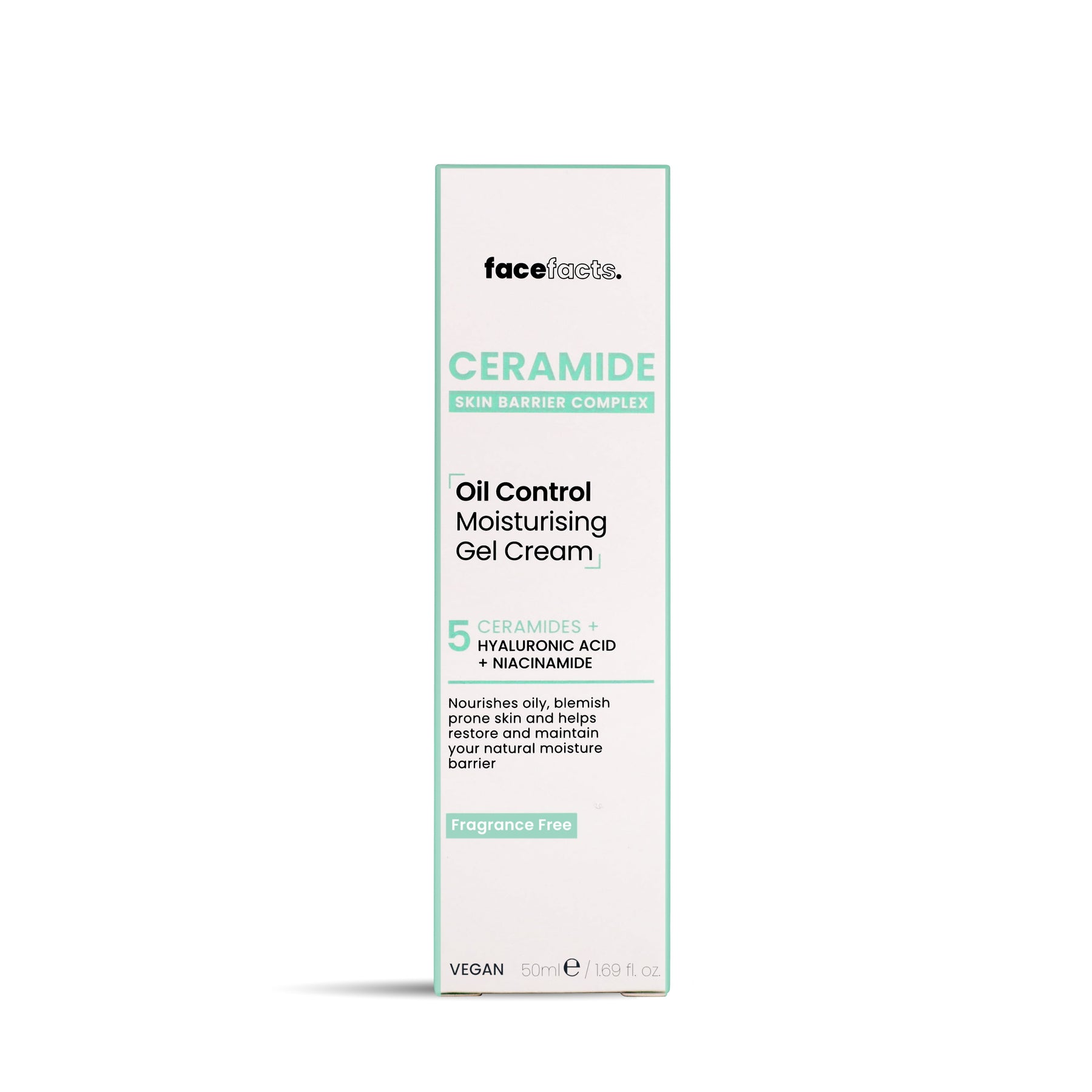 Face Facts 5 Ceramide Oil Control Moisturising Gel Cream 50ml