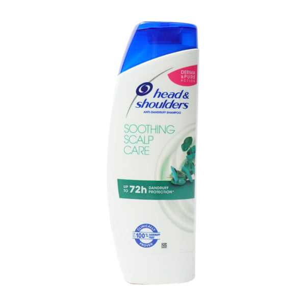 Head And Shoulders Soothing Scalp Care Anti Dandruff Shampoo 400ml - Afro Hair Boutique