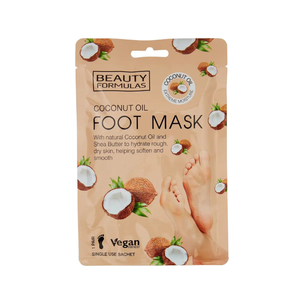 Beauty Formulas Coconut Oil Foot Mask - Afro Hair Boutique