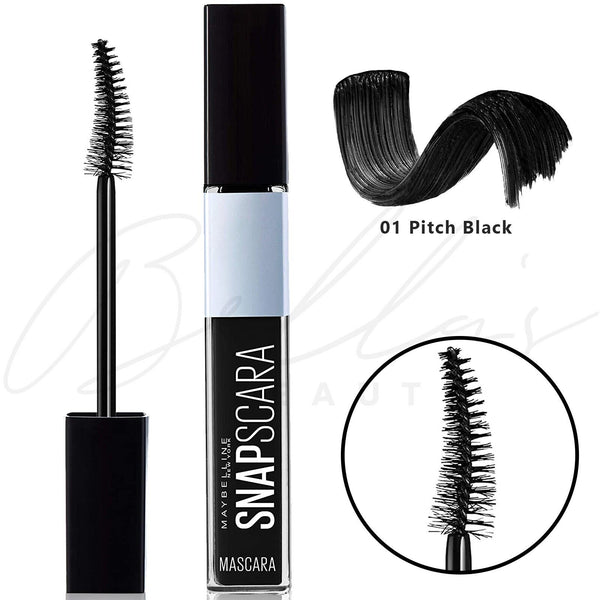 Maybelline Snapscara Mascara 001 Pitch Black 9.5ml