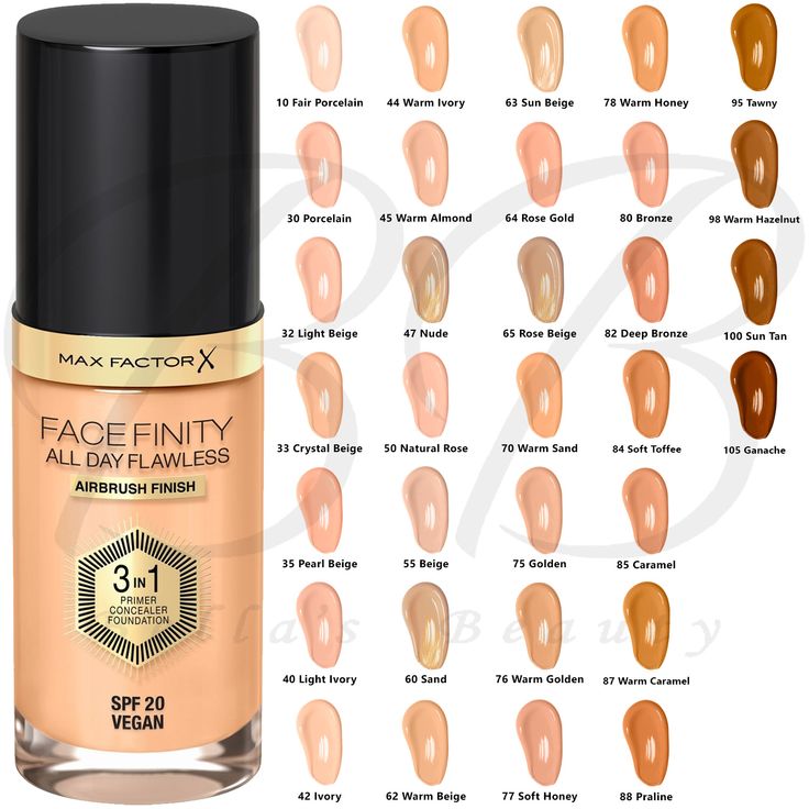 Max Factor Facefinity All Day Flawless 3 In 1 Primer Concealer Foundation 30ml