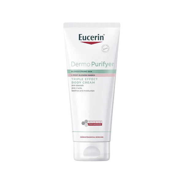 Eucerin Dermo Purifyer Oil Control Triple Effect Body Cream 200ml