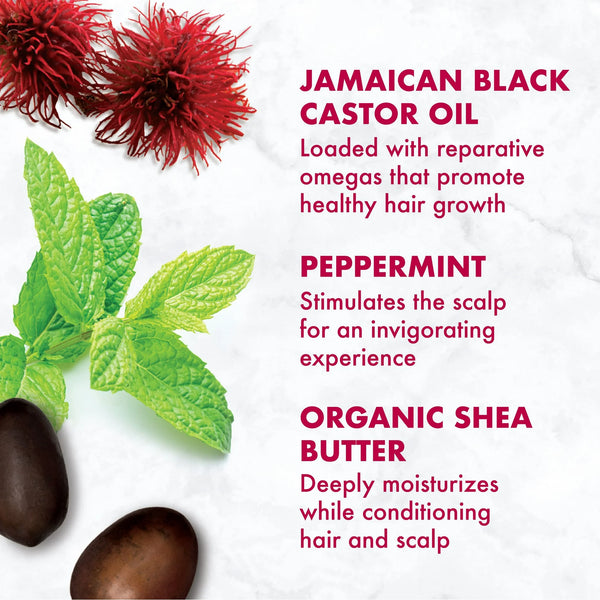 Shea Moisture Jamaican Black Castor Oil Shampoo Strengthen & Restore 482ml /384ml - Afro Hair Boutique