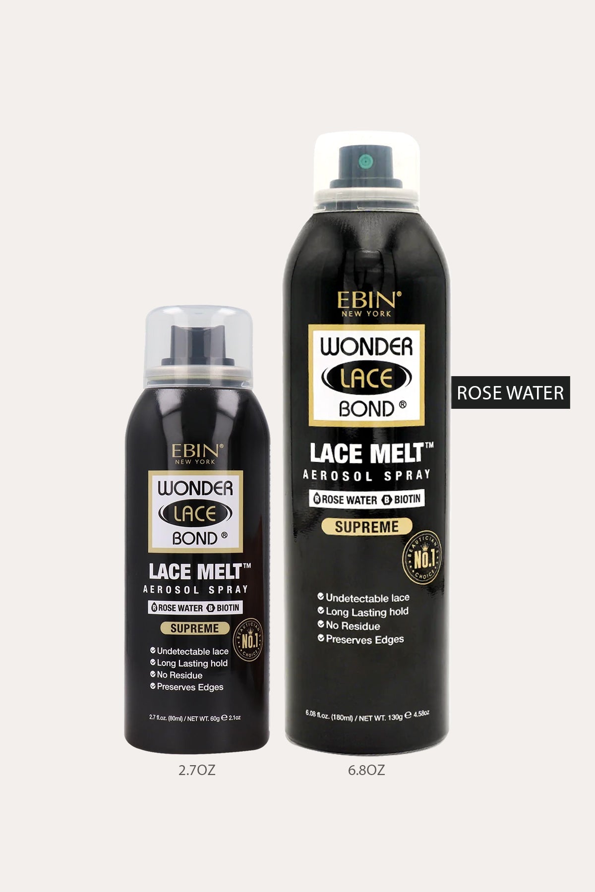 EBIN New York Wonder Lace Melt Aerosol Spray 180ml / 80ml