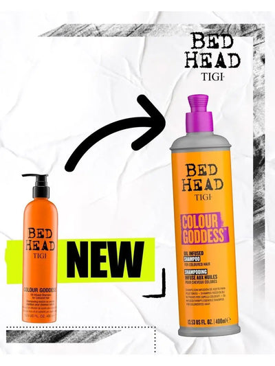 Tigi Bed Head Colour Goddess Oil Infused New Shampoo 750ml / 400ml
