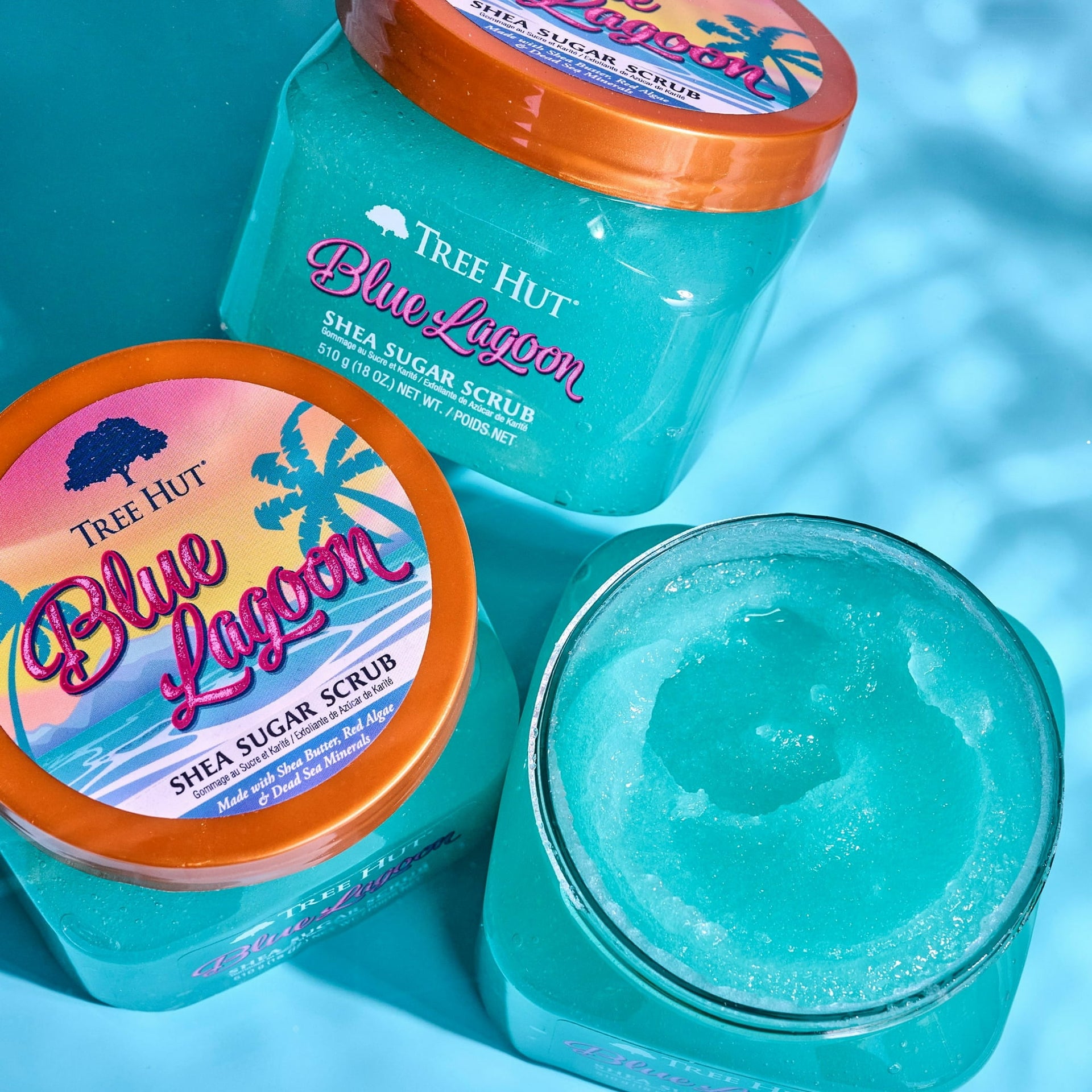 Tree Hut Blue Lagoon Shea Sugar Scrub 510g