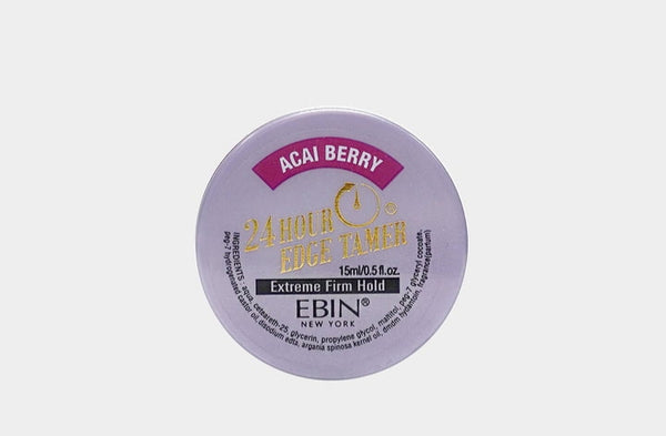 EBIN 24 Hour Acai Berry Extreme Firm Hold Edge Tamer 15ml, 80ml / 250ml - Afro Hair Boutique