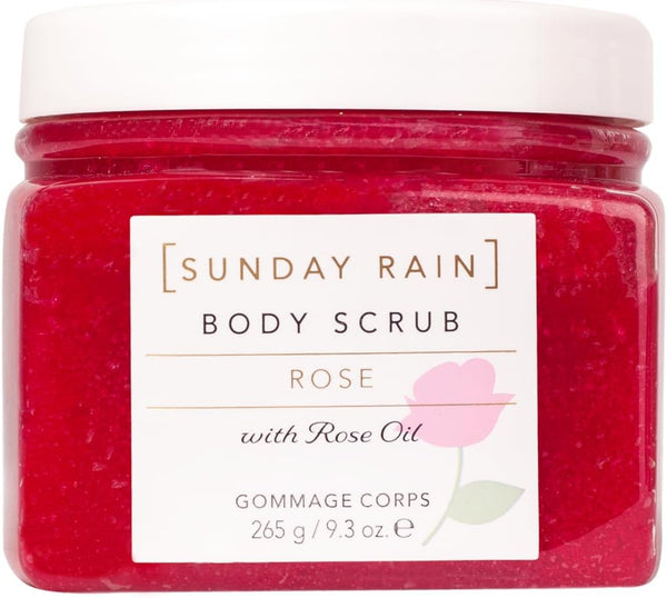 Sunday Rain Rose Body Scrub 265g
