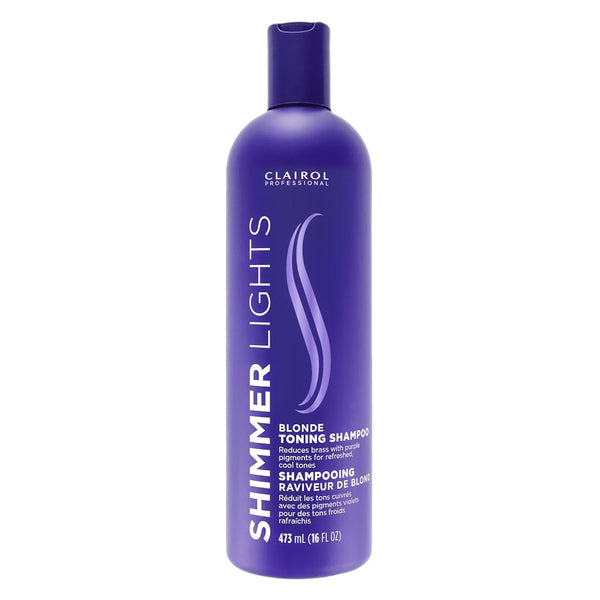 Clairol Shimmer Lights Blonde Toning Shampoo 237ml / 473ml - Afro Hair Boutique