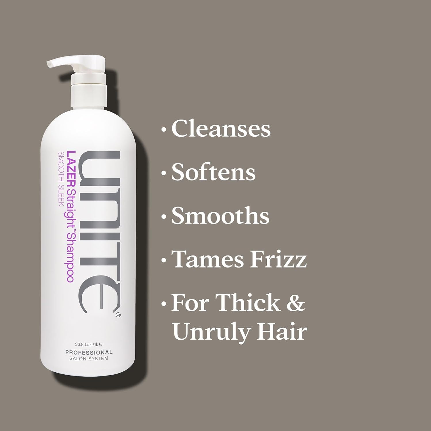 Unite Hair Unite Lazer Straight Daily Smoothing Shampoo 300ml / 1000ml