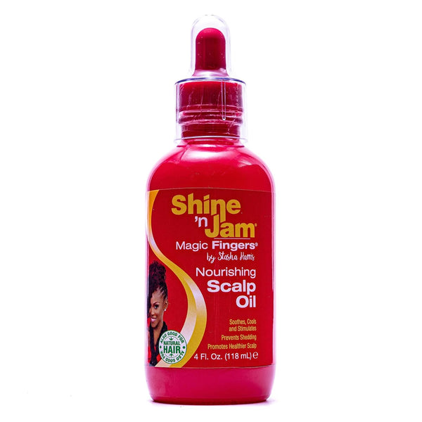 Ampro Shine N Jam Magic Fingers Nourishing Scalp Oil 118ml - Afro Hair Boutique