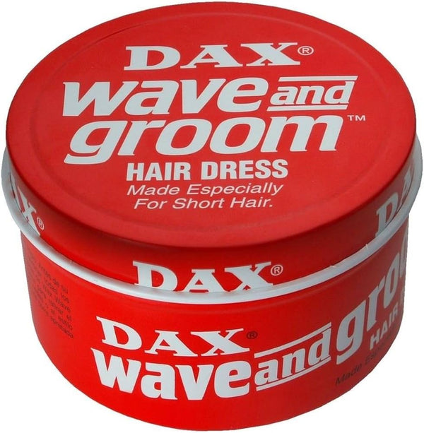 Imperial Dax Wax Red Wave And Groom 99g - Afro Hair Boutique
