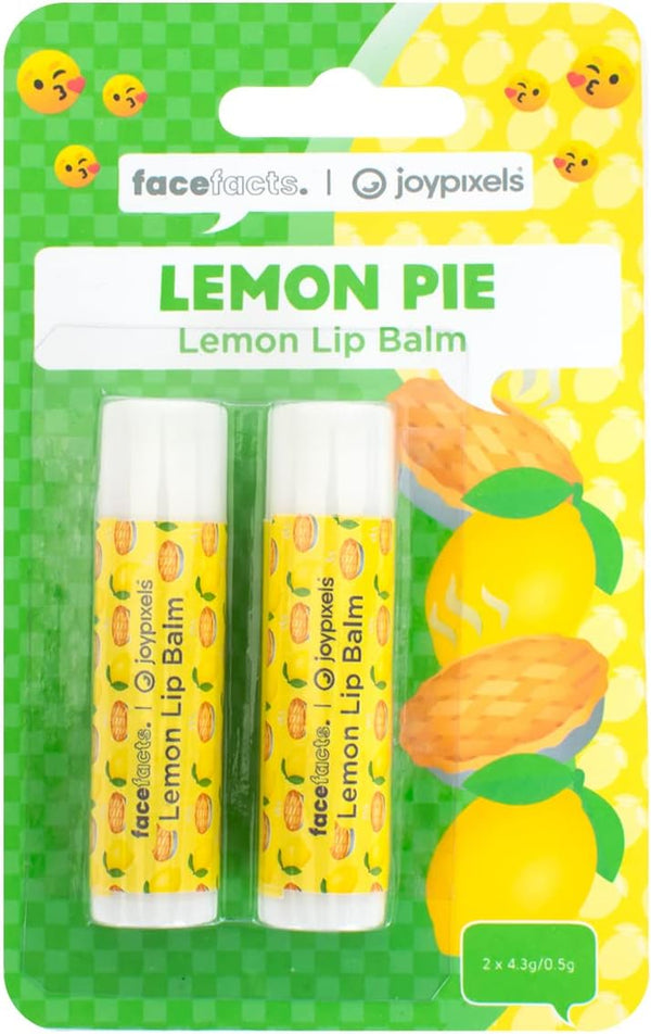 Face Facts Lemon Pie Lemon Scented Lip Balm 4.25g - Afro Hair Boutique